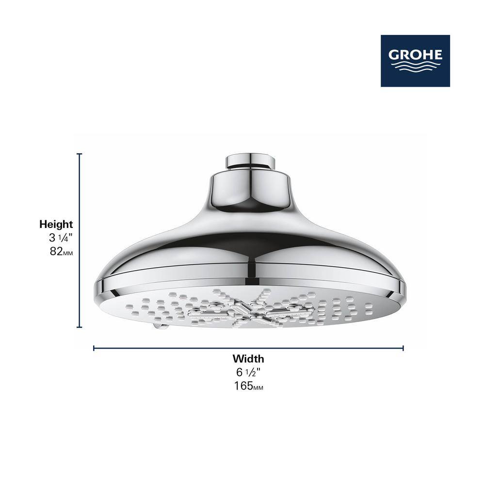 Hard Graphite Multi-Function Wall Mounted Shower Head