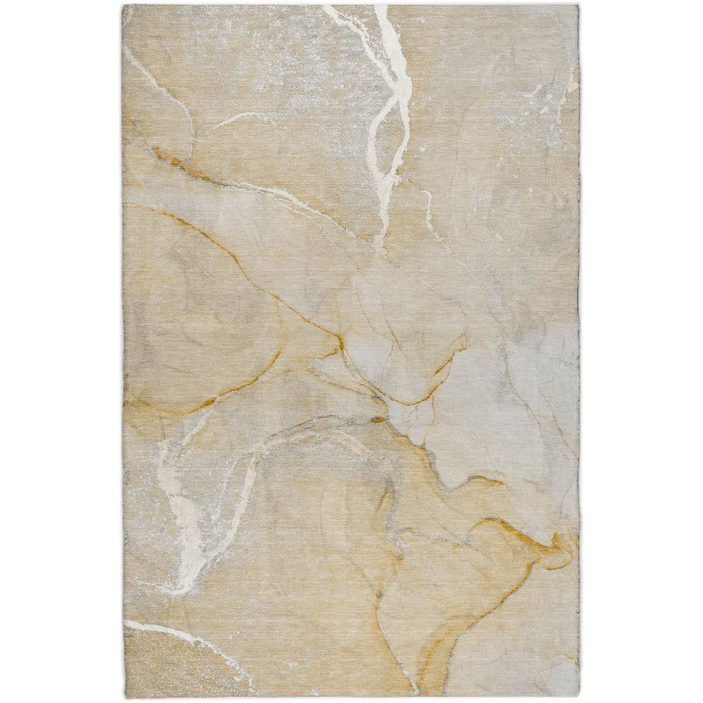 Dream Shag Premium Machine Washable Abstract ADS510 Beige 9 ft. x 12 ft. Area Rug price history on PriceWatchPro