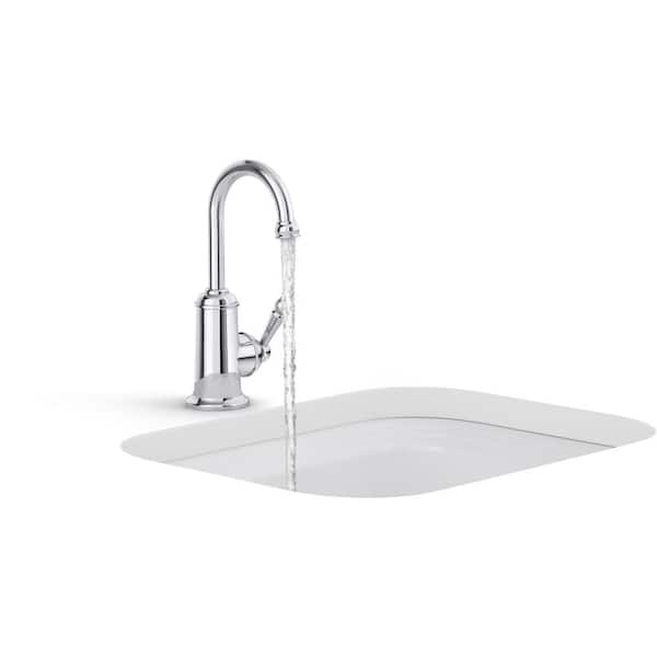 Northland Undermount Cast Iron 15 in. Single Bowl Bar Sink in White Northland Undermount Cast Iron 15 in. Single Bowl Bar Sink in White