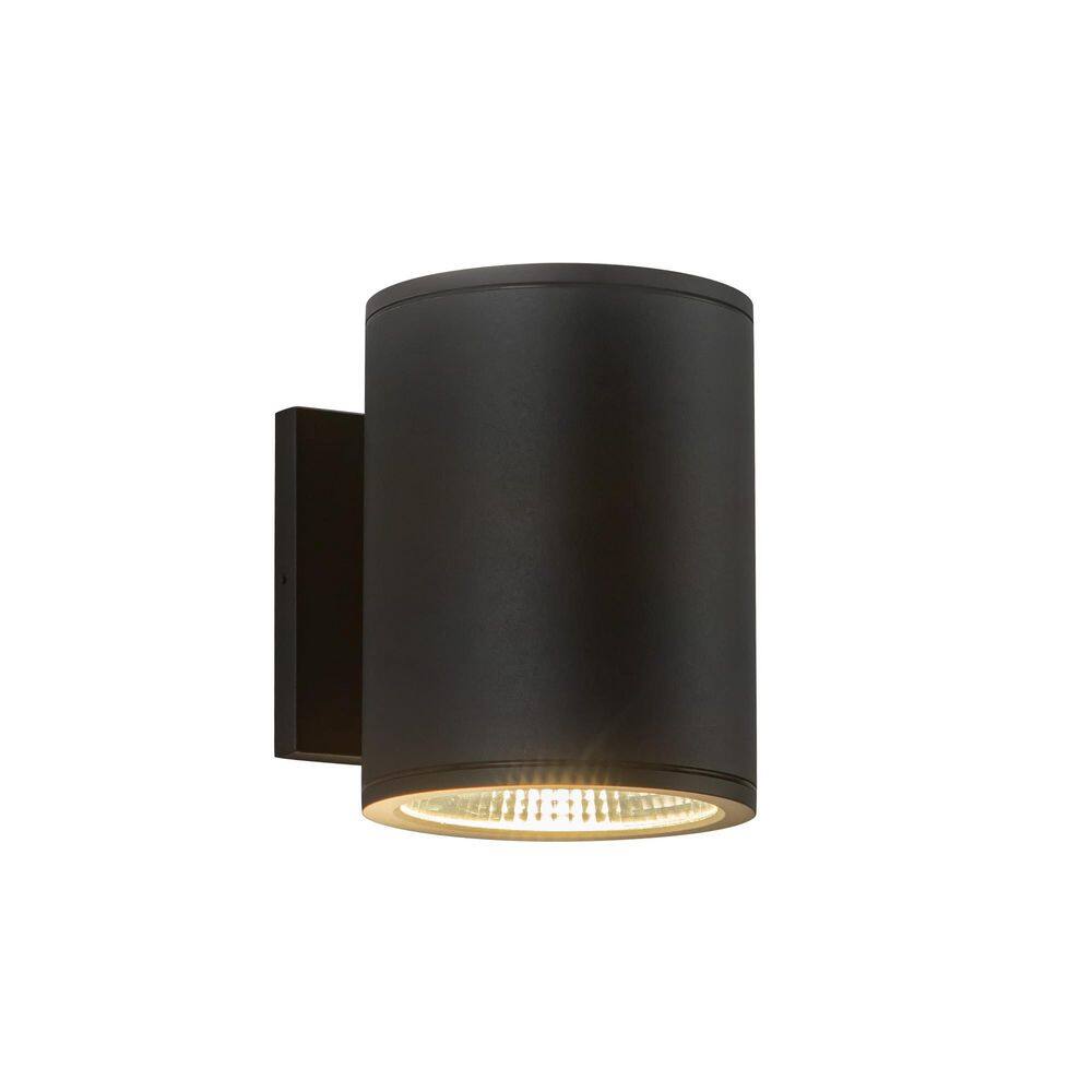 Nordic 6-in (5-in Dia. ) Black LED Exterior Wall price history on PriceWatchPro