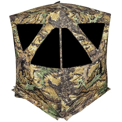 Ameristep AMEBL1002 Doghouse Camouflage Hunting Ground Blind for sale online 