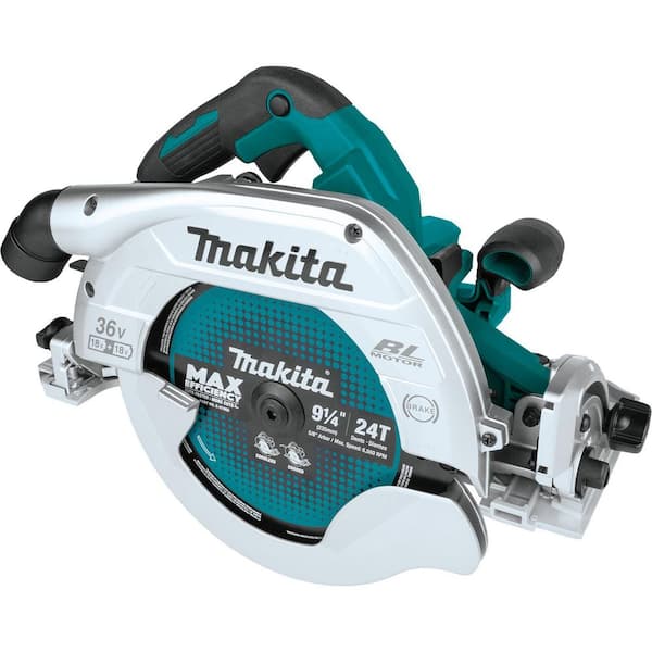 18-Volt x2 LXT Lithium-Ion (36-Volt) Brushless Cordless 9-1/4 in. Circular Saw w/Guide Rail Compatible Base (Tool Only) 18-Volt x2 LXT Lithium-Ion (36-Volt) Brushless Cordless 9-1/4 in. Circular Saw w/Guide Rail Compatible Base (Tool Only)