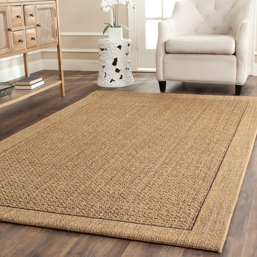 Coastal Charm Geometric Natural Sisal 5'x8' Area Rug