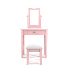 Lucerne 2-Piece Pink Vanity Set