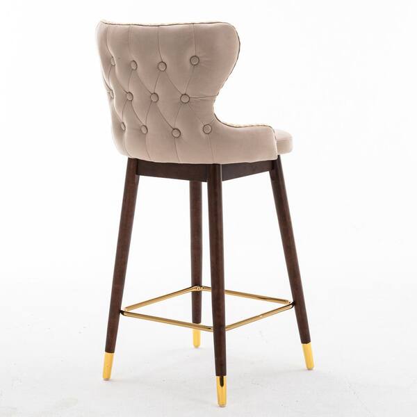 beige barstool