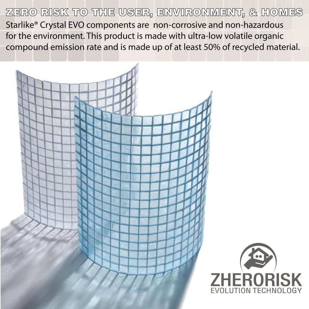 Starlike Crystal EVO 11 lbs Translucent Glass Epoxy Grout