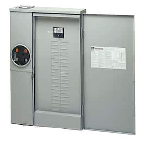 200 Amp 40-Space 40-Circuit Combination Meter Box and Distribution Panel