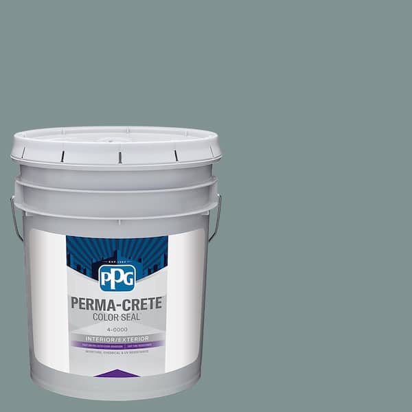 Perma-Crete Color Seal 5 gal. PPG1145-5 Scarborough Satin Interior/Exterior Concrete Stain