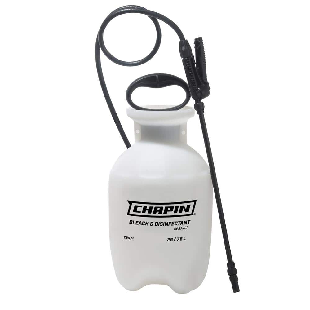 Chapin 22074: Made in The USA Disinfectant Bleach Pressure Pump Tank Sprayer, 2-Gallon, Adjustable Cone Nozzle price history on PriceWatchPro