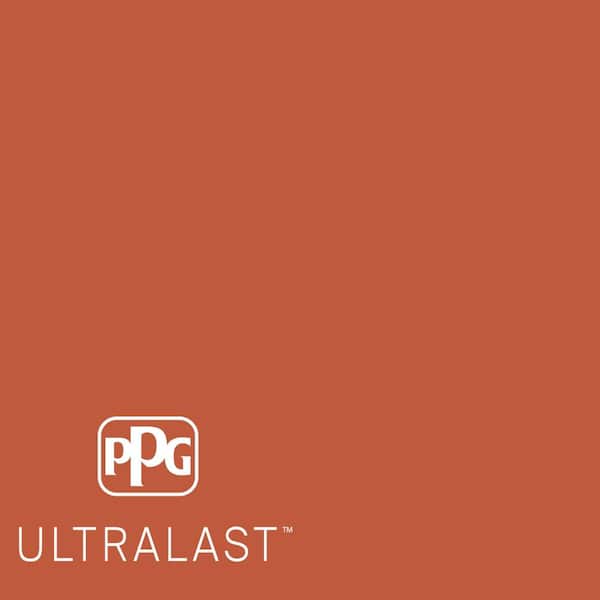 PPG UltraLast 1 qt. #PPG1192-7 Tabasco Matte Interior Paint and Primer