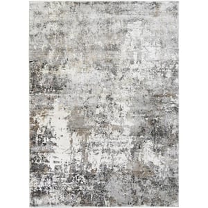 Driftwood Modern Multi-Colored 8 ft. x 10 ft. Area Rug