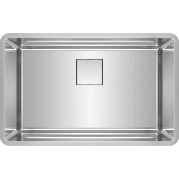 Franke Pescara Undermount Stainless Steel 29.5 in. x 18.5 in. Single Bowl Kitchen Sink