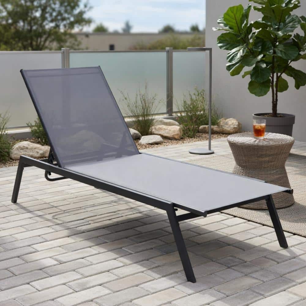 Adjustable Full-Flat Chaise Lounge With Quick-Dry Fabric, Portable Lawn And Patio Recliner price history on PriceWatchPro