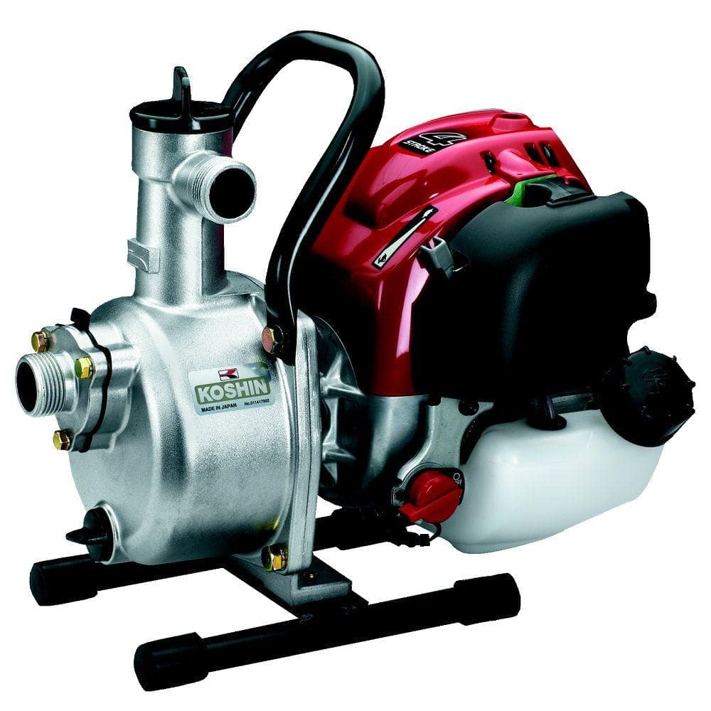 Koshin in. HP Centrifugal Pump with Honda Engine-SEH-25L - The Home Depot