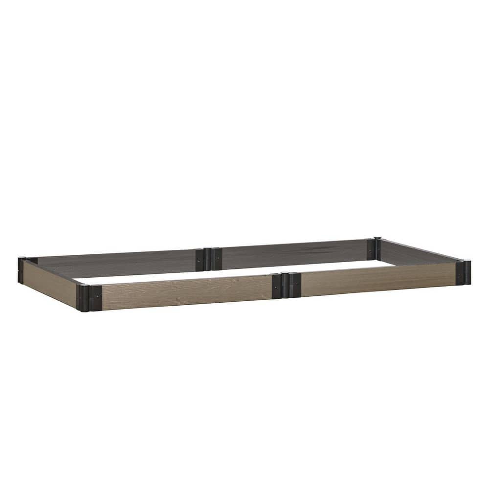 River Birch GardenBlox Composite Raised Garden Bed 96 in. L x 48 in. W x 5.5 in. H price history on PriceWatchPro