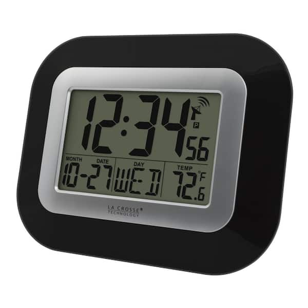 LED Digital Wall Clock Alarm Date Temperature Automatic Backlight Table  Desktop Home Decoration Stand hang Clocks