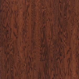Take Home Sample - Colony 5 in. W x 7 in. L Oak Cherry Engineered Solid Hardwood Flooring