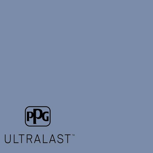 PPG UltraLast 5 gal. #PPG1165-5 Evening Hush Semi-Gloss Interior Paint and Primer