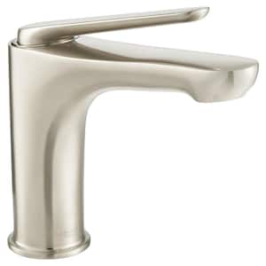 Studio S Single Hole Single-Handle Bathroom Faucet with Speed Connect Drain in Brushed Nickel