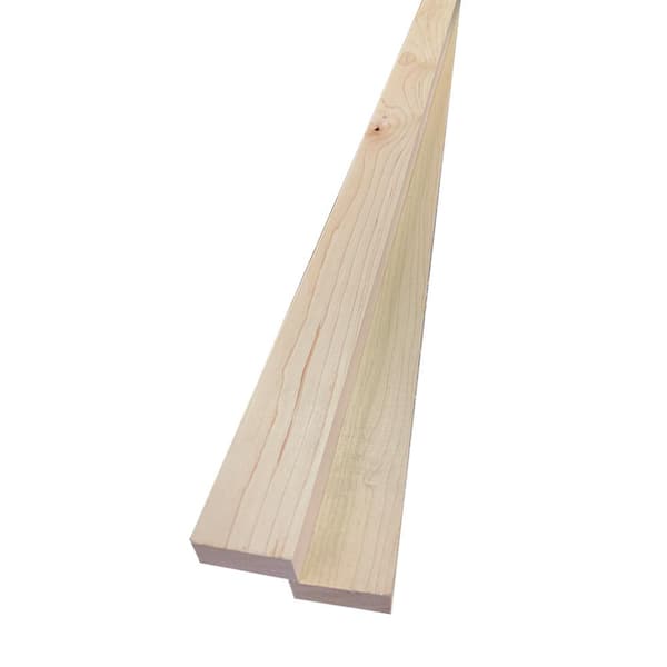 Swaner Hardwood 1 in. x 2 in. x 6 ft. Maple S4S Board (2-Pack)