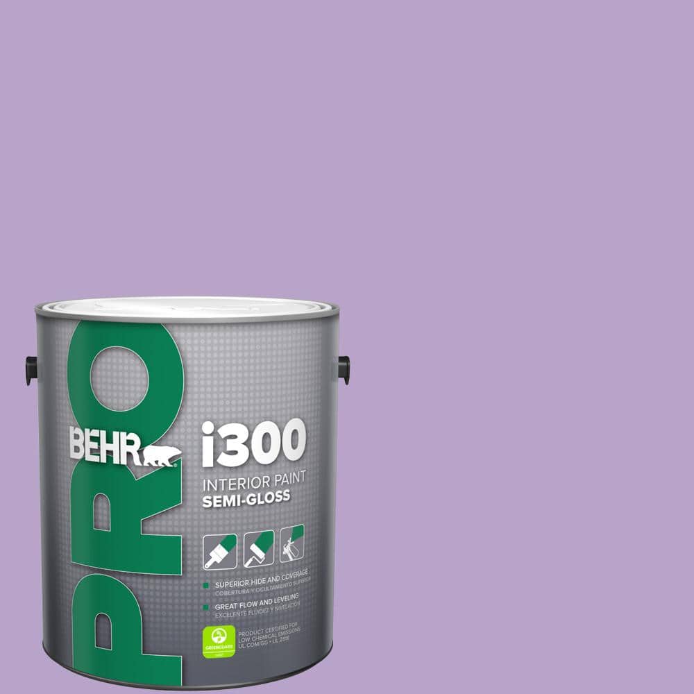 1 gal. #650B-4 Violet Fields Semi-Gloss Interior Paint price history on PriceWatchPro