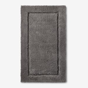 Home Decorators Collection Shadow Gray 17 in. x 24 in. Cotton Reversible Bath  Rug (Set of 2) HMT436_Shadow G - The Home Depot