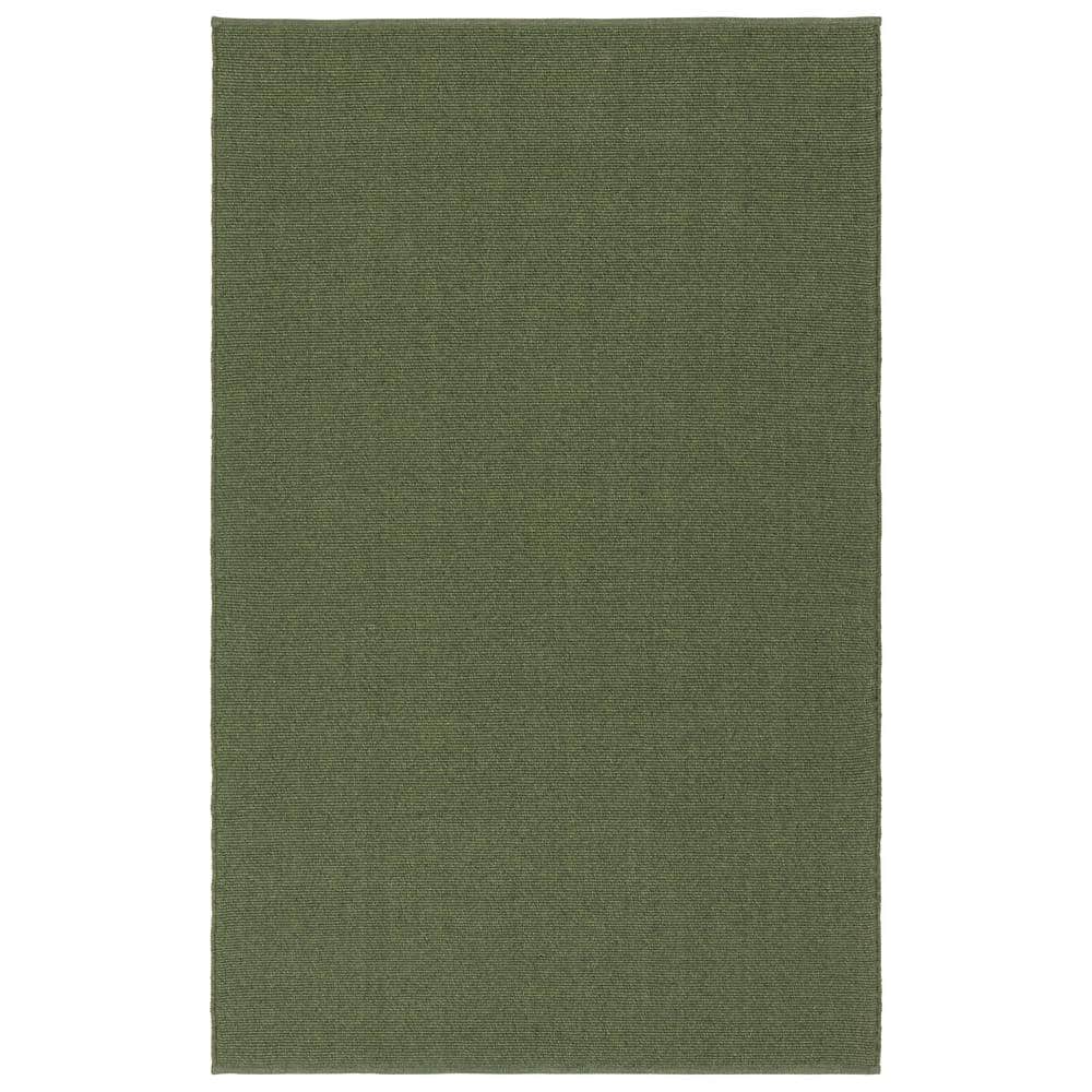 Jaipur Living Texel 2 ft. x 3 ft. Green Solid Handmade Indoor/Outdoor Area  Rug RUG159250 - The Home Depot