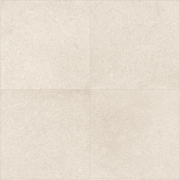Himalayas Cream 24 in. x 24 in. Matte Porcelain Marble Look Wall and Floor Tile (15.5 sq. ft./Case)