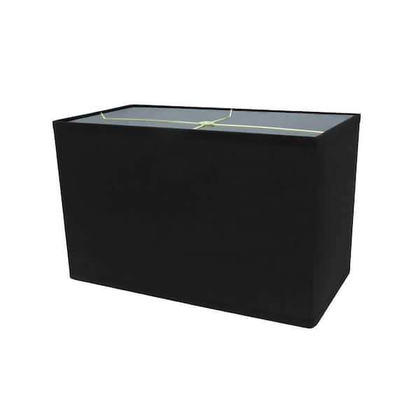 Lamp Shade Black Label style lampupコラボ Aspen Creative Corporation 16 in. x 10 in. Black Hardback