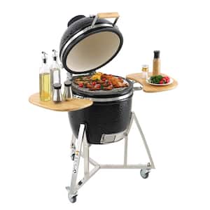 16 Inch BBQ Household Outdoor Barbecue Grill Ceramic Barbecue