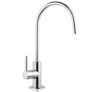 European Designer Drinking Water Faucet for Reverse Osmosis Water Filtration Systems in Luxury Chrome