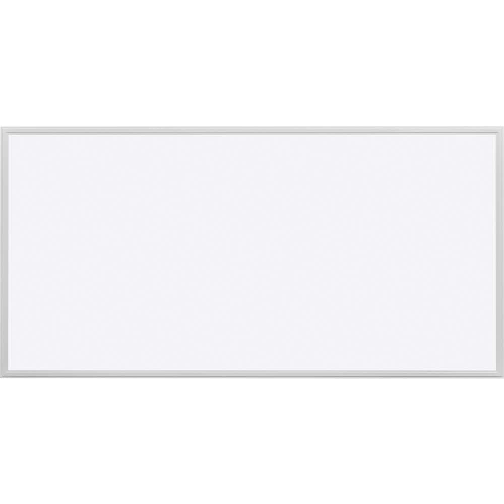 White Aluminum 48" x 24" LED Flat Panel Light