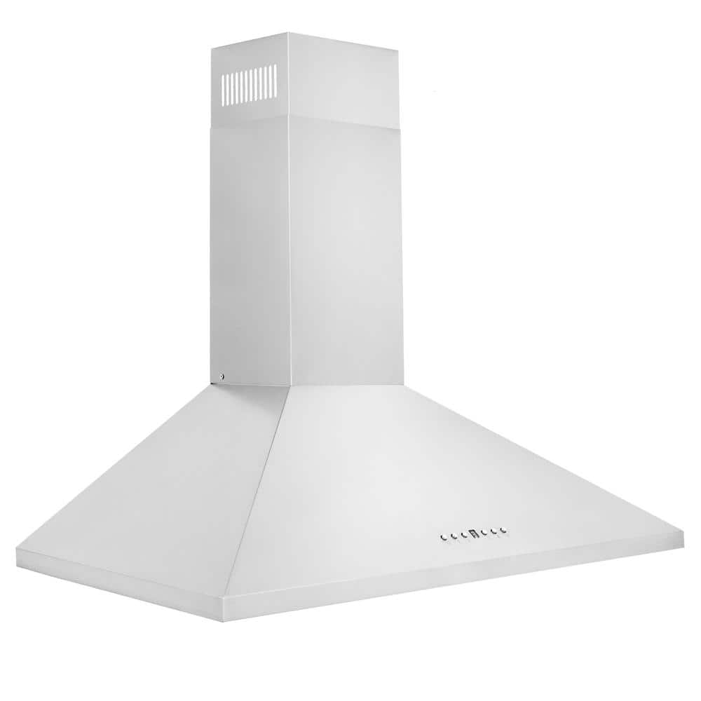 30-Inch Stainless Steel Convertible Wall Mount Range Hood