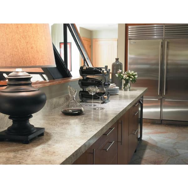 5 ft. x 12 ft. Laminate Sheet in Belmonte Granite with Matte Finish
