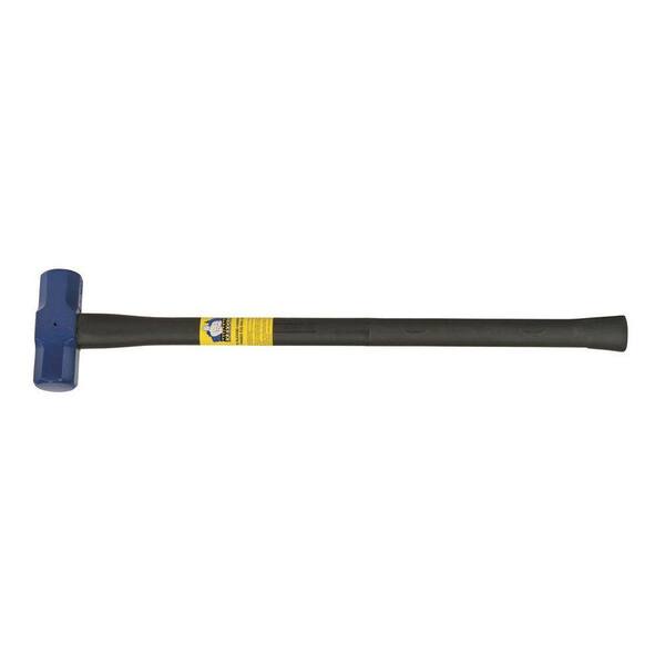 Klein Tools 28 lb. Sledge Hammer with Fiberglass Rubber Grip Handle-DISCONTINUED