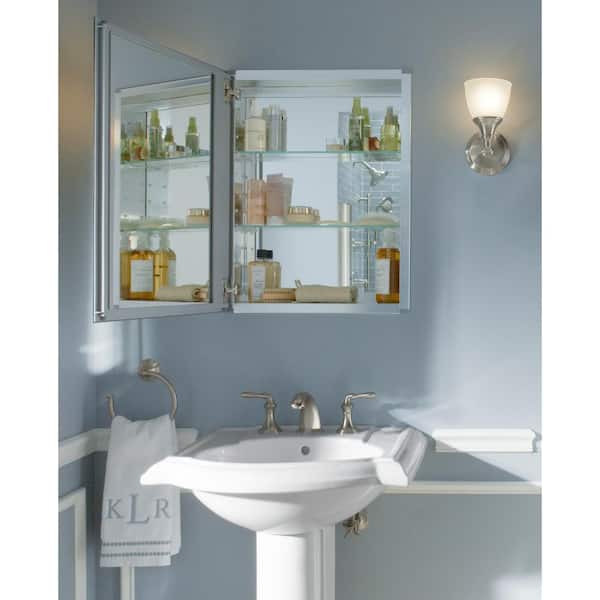 Kohler Clc In X 26 In Recessed Surface Mount Soft Close Medicine Cabinet With Mirror R Na The Home Depot