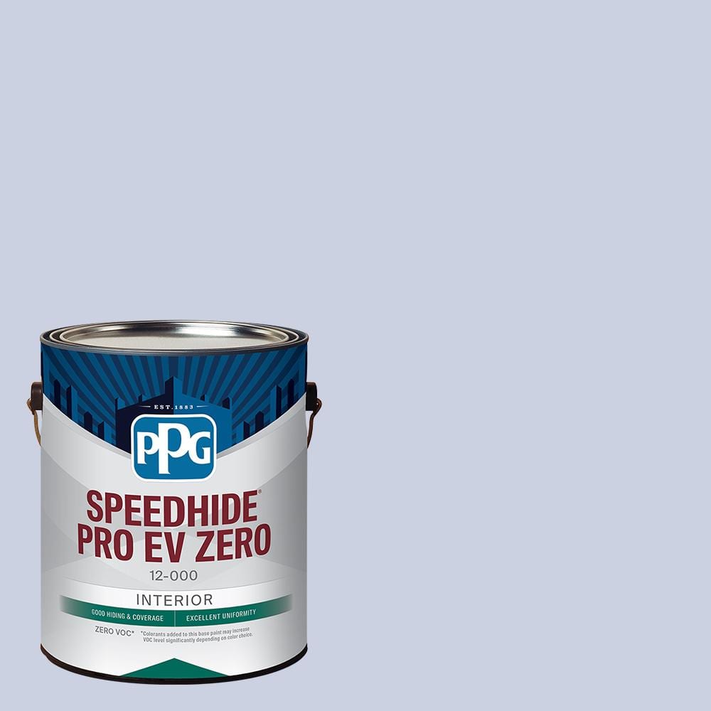 SPEEDHIDE Pro EV Zero 1 gal. PPG1245-3 Sweet Emily Eggshell Interior Paint -  PPG1245-3EV-01E