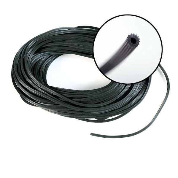0.160 in. x 100 ft. Black Screen Spline