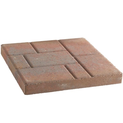 Stratford 16 in. x 16 in. x 1.75 in. Old Town Blend Concrete Step Stone