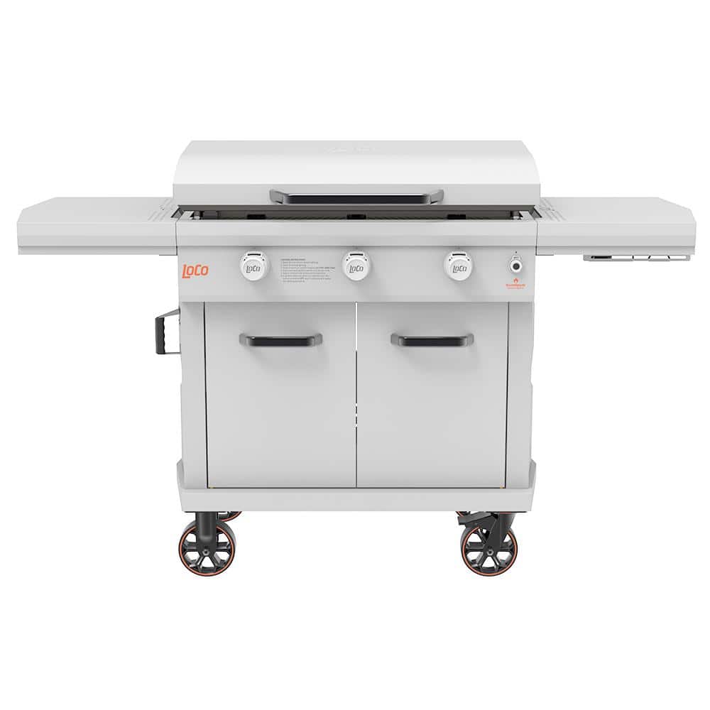 LoCo 36" Black 3-Burner Propane Gas SmartTemp Grill