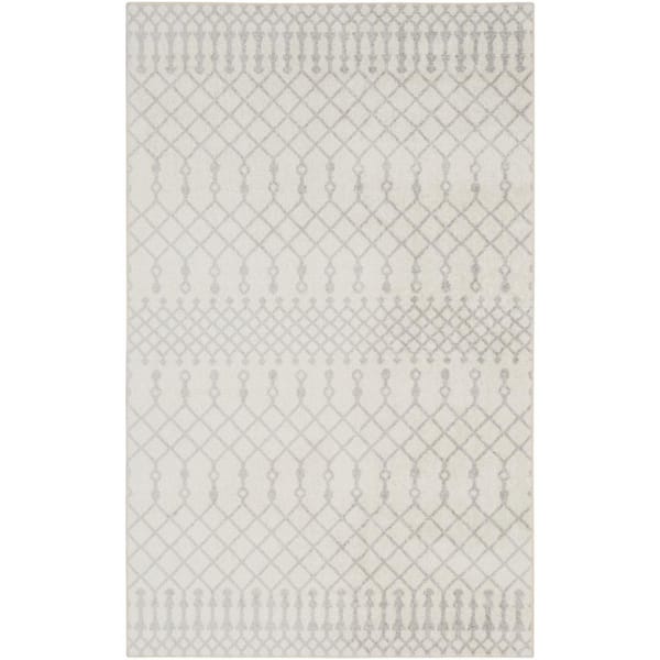 Nourison Astra Machine Washable doormat 2 ft. x 4 ft. Moroccan Transitional Kitchen Area Rug