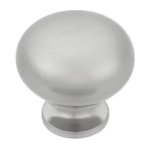 Value Knobs Collection 1-1/4 in. Dia Satin Nickel Finish Cabinet Knob