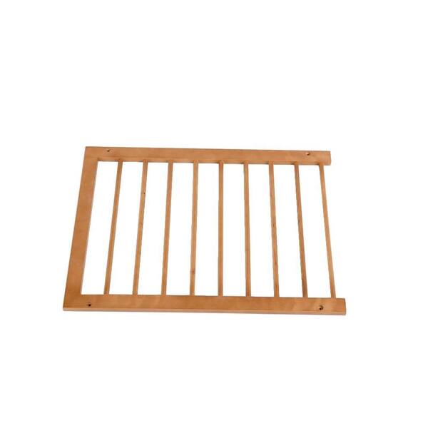 Cardinal Gates 22-1/4 in. Oak Extension for Step Over Gate