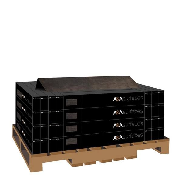 A&A Surfaces Woodridge Derlin Oak 0.28 in. x 6.5 in. Waterproof Wire Brushed Engineered Hardwood Flooring (1040.16 sq. ft./pallet)