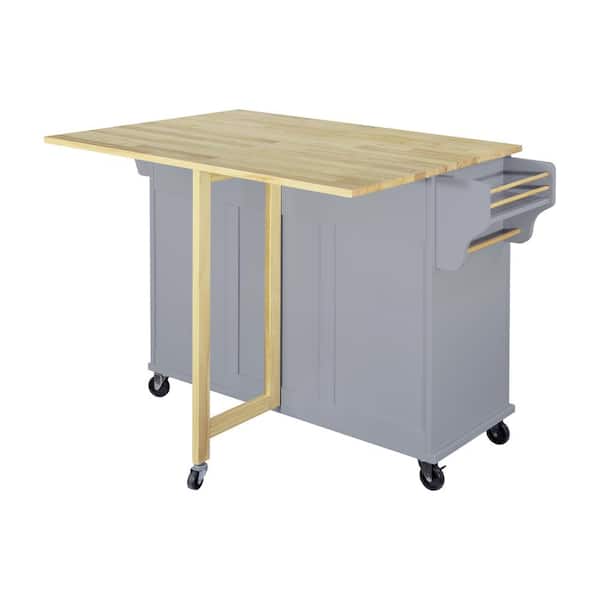 Unbranded Multipurpose Outdoor Grill Cart with 2 Utility Drawers, A Spice Rack, A Towel Bar and 2 Large Cabinets