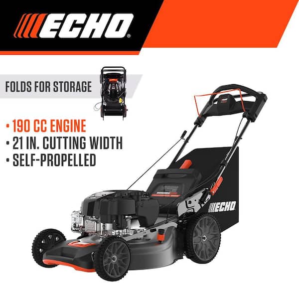 21 in. 190 cc Briggs and Stratton Gas 3-in-1 Dual Blade RWD Self-Propelled Lawn Mower with Mow N' Stow and ReadyStart