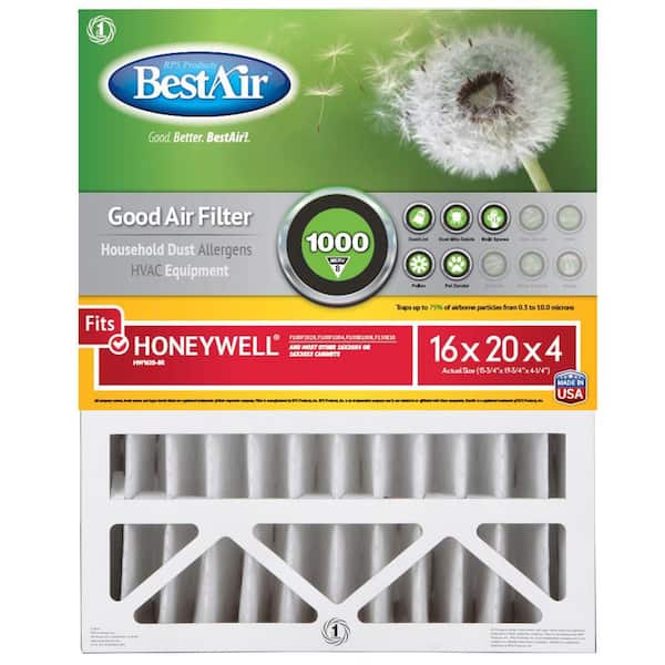 Photo 1 of 16 x 20 x 4 Honeywell FPR 4 Air Cleaner Filter