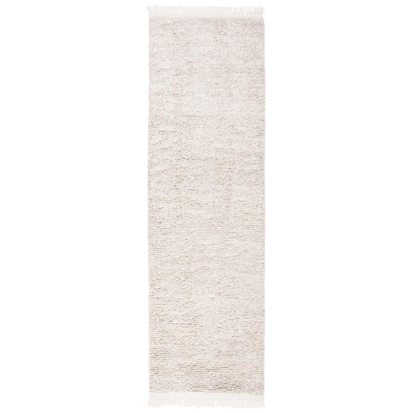 Casablanca Beige 2 ft. x 8 ft. Solid Runner Rug