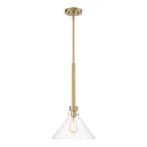 Savoy House Foster 14 in. W x 25.50 in. H 1-Light Warm Brass