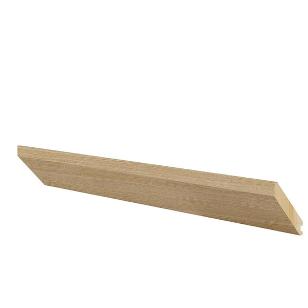 Home Decorators Collection Washington Franklin Hargrove 2.75 in. D x 3.25 in. W x 96 in. H in Vanguard Oak Crown Cabinet Filler Flat